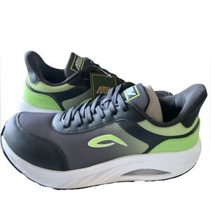 Men's Size 10 Wide Toe Box Shoes Plantar Fasciitis Arch Support Sneakers New